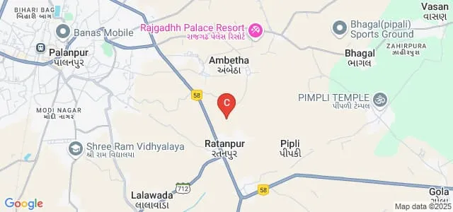 Lokniketan Ratanpur, Ratanpur Map