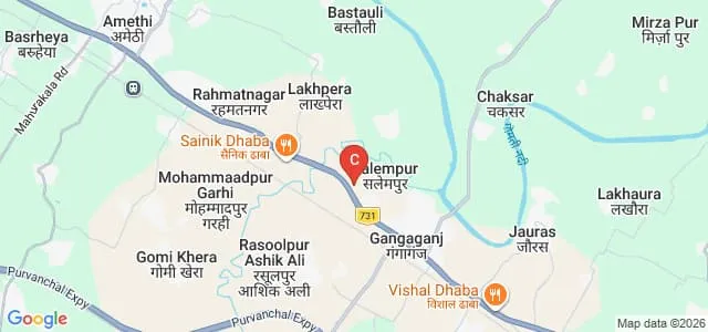 Surjan Devi Anusuiya Devi Degree College, Lucknow Map