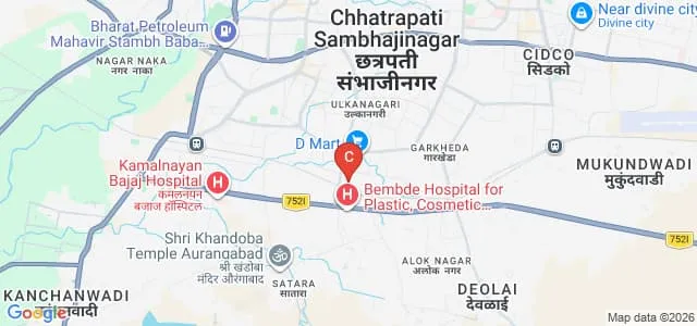 Deogiri College, Aurangabad Map