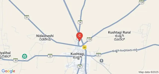 Government First Grade College, Kushtagi Map
