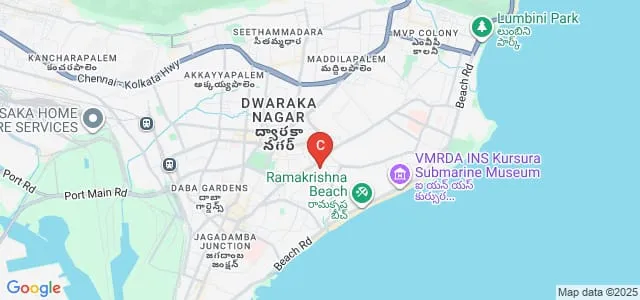 Andhra University College of Engineering for Women, Visakhapatnam Map