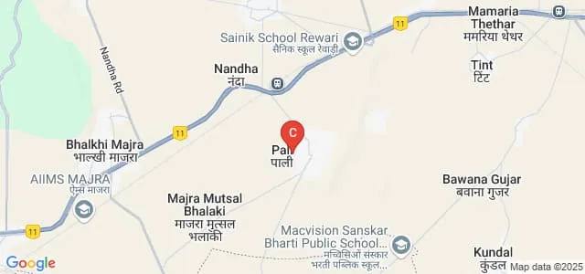 Government College For Women, Pali Map