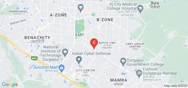 Durgapur Institute of Science, Technology and Management, Durgapur Map