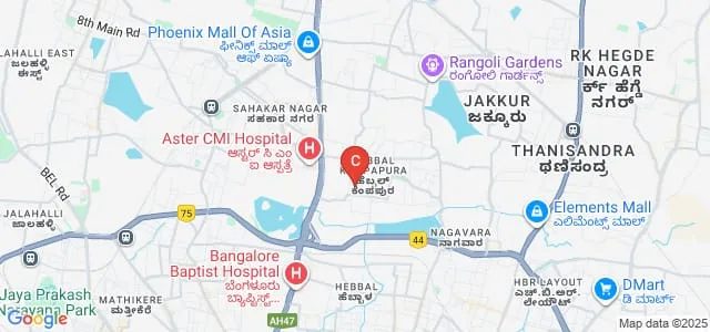 St Mary's Institute of Nursing, Bengaluru Map