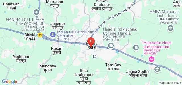 Deen Dayal Upadhyay Rajkeeya Mahavidyalaya, Allahabad Map