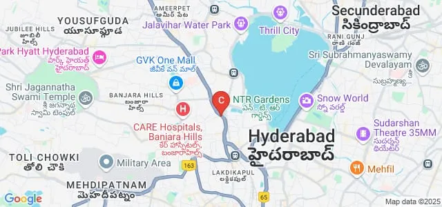 Chennais Amirta International Institute of Hotel Management, Khairatabad, Hyderabad Map