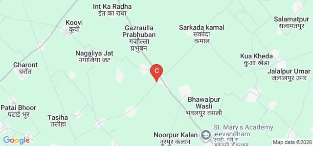 Shri Guru Govind Singh College of Education, Sambhal Map