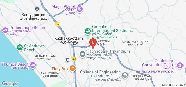 Department of Optoelectronics, University of Kerala, Thiruvananthapuram Map