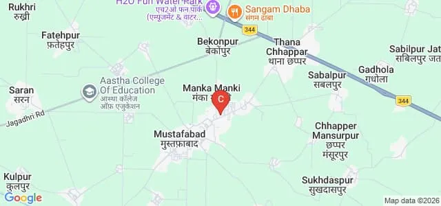 SPS Janta College of Education, Yamuna Nagar Map
