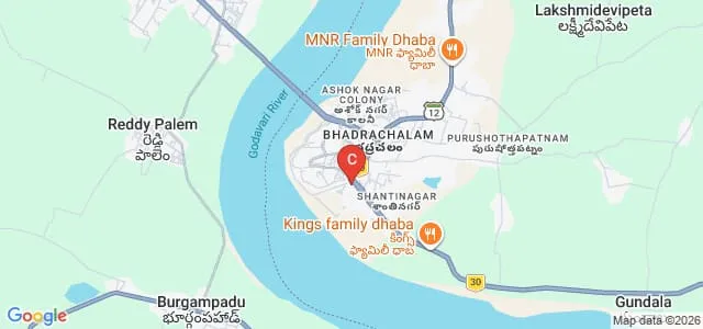 Government Degree College, Madhira, Khammam Map