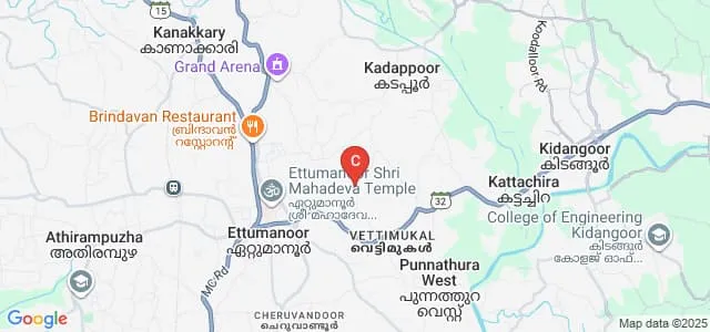 Mangalam College of Engineering, Kottayam Map