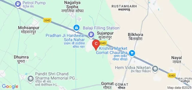 Krishna Mahavidhyalaya, Aligarh Map