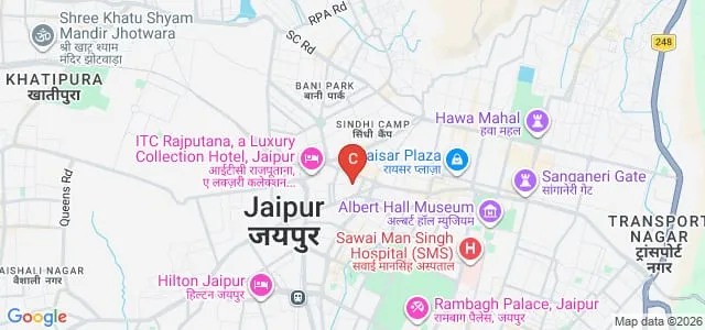 St Xavier's College, Jaipur Map