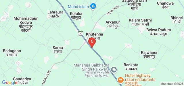 Pt Ashok Kumar Mishra Smarak Mahavidyalaya, Bahraich Map