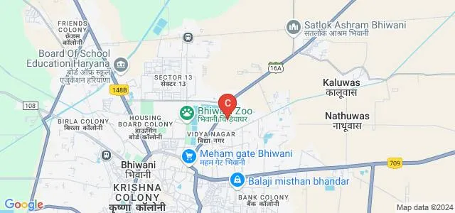 BITS College of Polytechnic, Bhiwani Map
