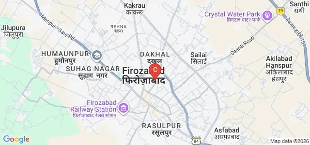 SRK PG College, Firozabad Map