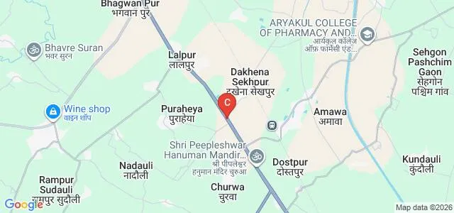 Surya School of Planning and Engineering Management, Lucknow Map