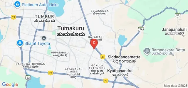 Sree Krishna Institute of Law, Tumkur Map