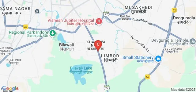 Maharaja Ranjit Singh Group of Institution, Indore Map