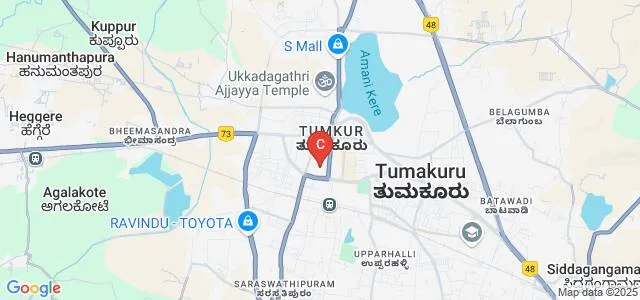TV Venkataswamy First Grade College, Tumkur Map