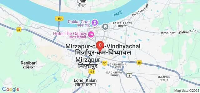 Krishak Mahavidyalaya, Mirzapur Map