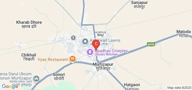 Dr Rajesh Ramdasji Kambe Polytechnic, Murtizapur Map
