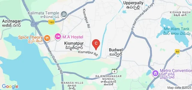 Aradhana School of Business Management, Hyderabad Map