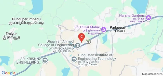 RRASE College of Engineering, Sriperumbudur Map