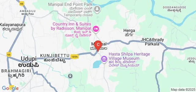 Dr TMA Pai Polytechnic, Manipal Map