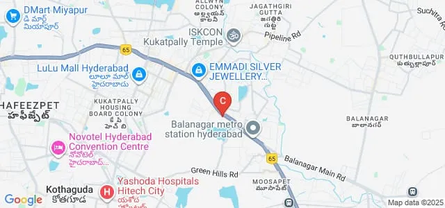 Siddhartha Women's Degree and PG College, Kukatpally Map