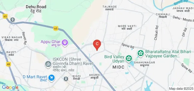 Modern Institute of Business Studies, Nigdi Map