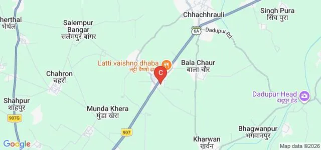 Dharam College of Education, Yamuna Nagar Map
