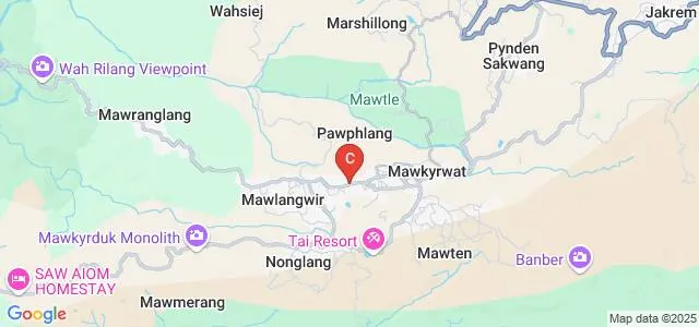Sngap Syiem College, Mawkyrwat Map