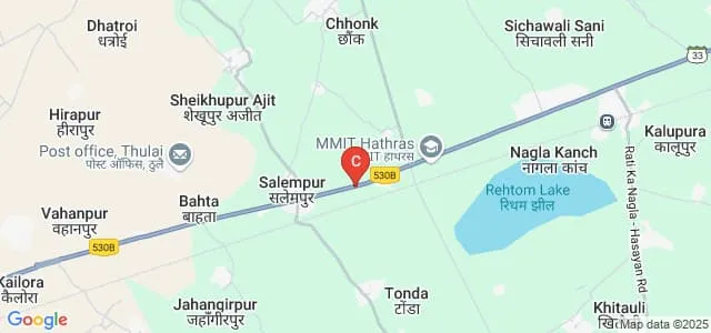 Shakuntalam College For Teacher Education, Hathras Map