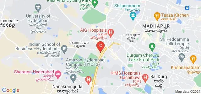 Stargate School of Design and Animation, Hyderabad Map