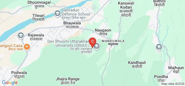 Dev Bhoomi Institute of Management Studies, Dehradun Map