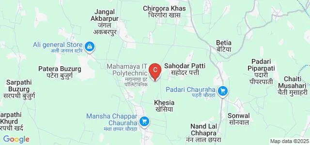 Mahamaya Polytechnic of Information Technology, Kushinagar Map