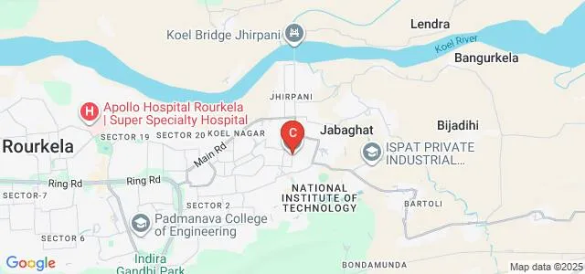 Dr Ambedkar Memorial Institute of Information and Management Science, Sundergarh Map
