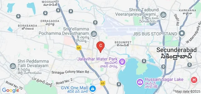 Holy Mary Business School, Hyderabad Map
