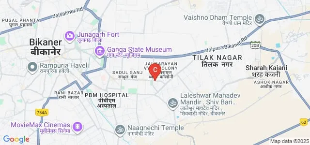 BJS Rampuria Jain Law College, Bikaner Map