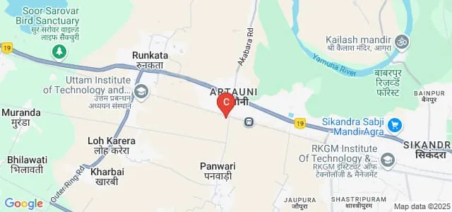 Bal Mukund Bazari College of Education, Agra Map