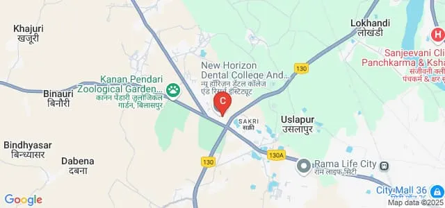 Swami Vivekanand Institute of Pharmacy and Research, Bilaspur Map
