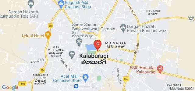 Mahagaonkar Institute of Social Sciences, Kalaburagi Map
