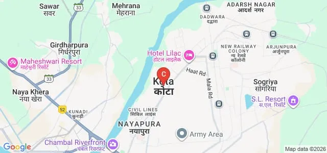 Government Ayurveda Mahavidhalaya, Kota Map