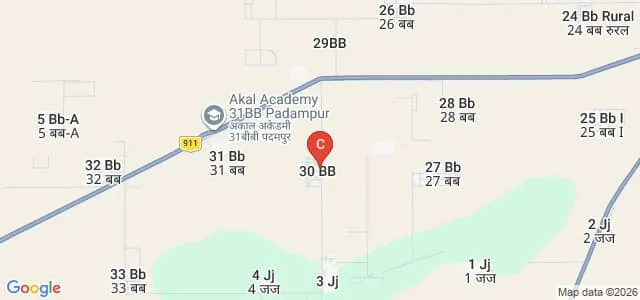 Maa Saraswati TT College, Padampur Map