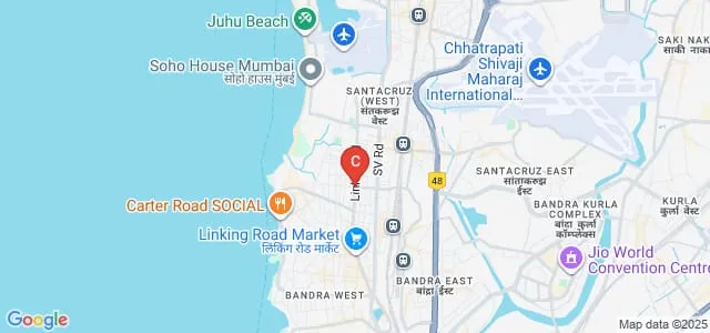Gopaldas Jhamatmal Advani Law College, Mumbai Map