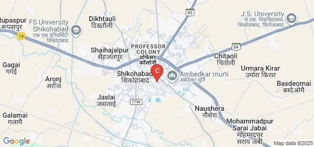 Mahadevi Mahavidyalaya, Shahjahanpur Map