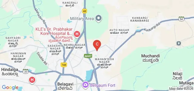 Sangolli Rayanna First Grade Constituent College, Belagavi Map