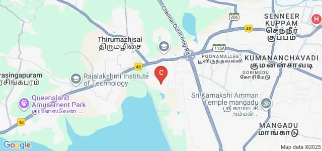 SKR Engineering College, Chennai Map