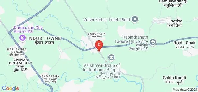 Globus Engineering College, Bhopal Map